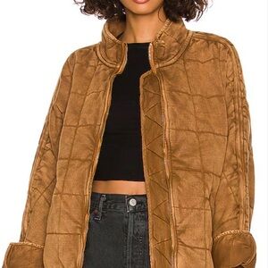 Free People Dolman Quilted Jacket